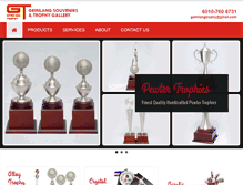 Tablet Screenshot of gemilangtrophy.com